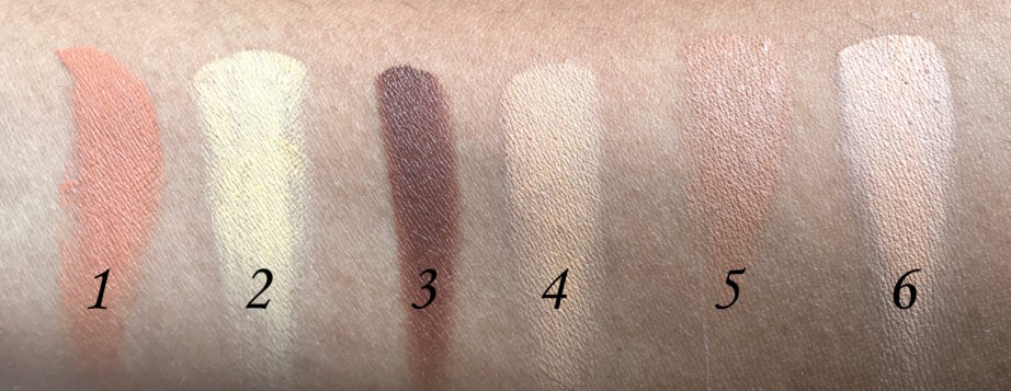 NYX Conceal, Correct, Contour 3C Palette Review, Swatches Hand