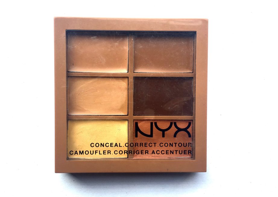 NYX Conceal, Correct, Contour 3C Palette Review, Swatches MBF Blog