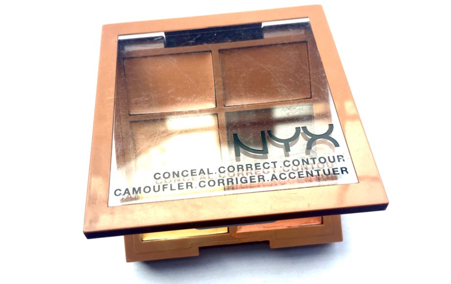 NYX Conceal, Correct, Contour 3C Palette Review, Swatches blog MBF