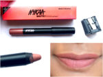 Nykaa Matteilicious Lip Crayon Next Level Nude Review, Swatches