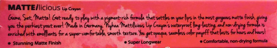 Nykaa Matteilicious Lip Crayon Next Level Nude Review, Swatches Info
