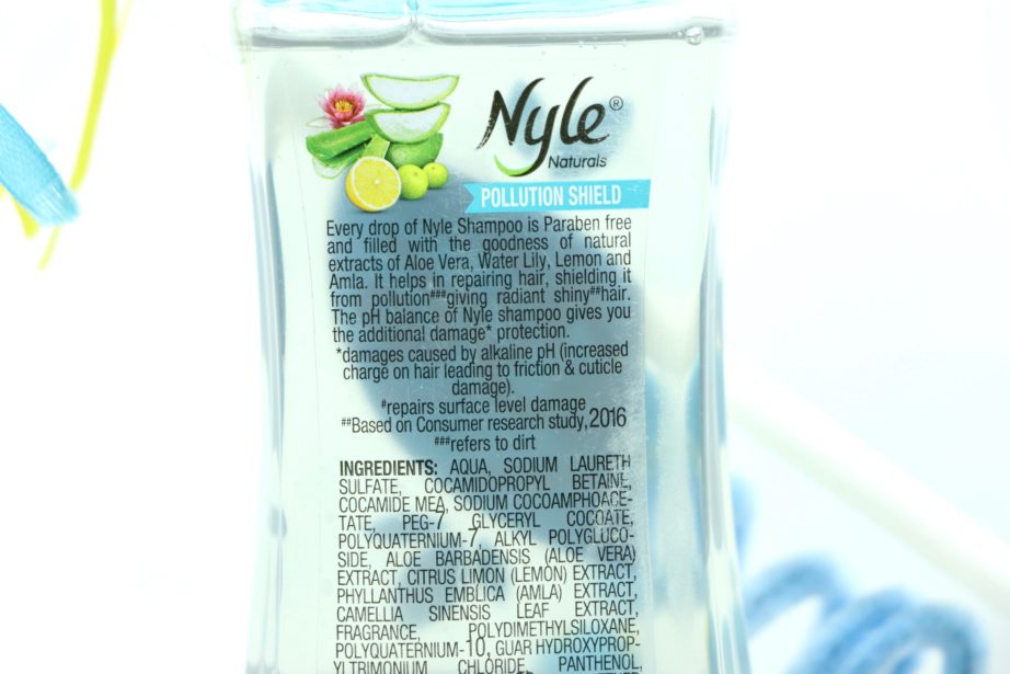 Nyle Naturals Pollution Shield Shampoo Review Claims