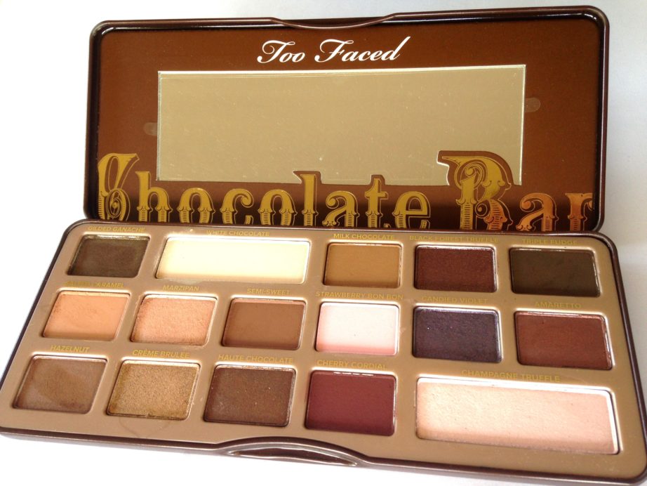 Too Faced Chocolate Bar Eyeshadow Palette Review, Swatches MBF