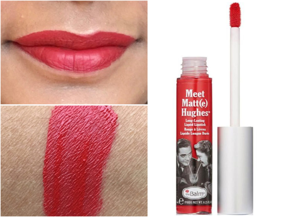 theBalm Meet Matte Hughes Long Lasting Liquid Lipstick Loyal Review, Swatches
