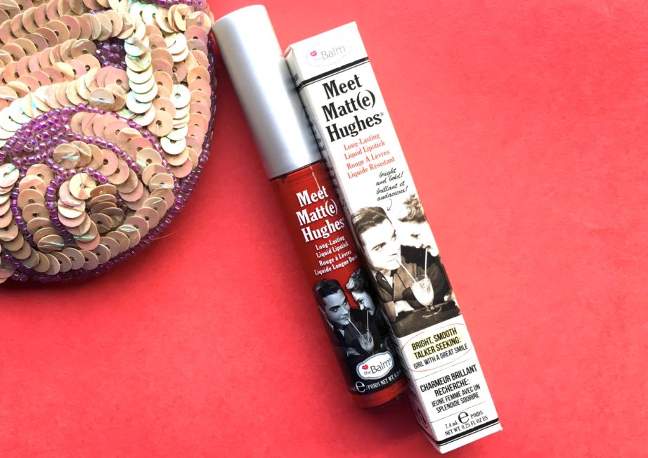 theBalm Meet Matte Hughes Long Lasting Liquid Lipstick Loyal Review, Swatches MBF