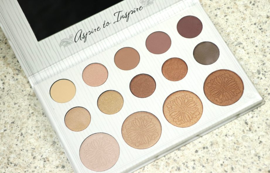 BH Cosmetics Carli Bybel Eyeshadow & Highlighter Palette Review, Swatches MBF