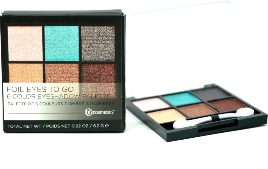 BH Cosmetics Foil Eyes To Go Eyeshadow Palette Review, Swatches