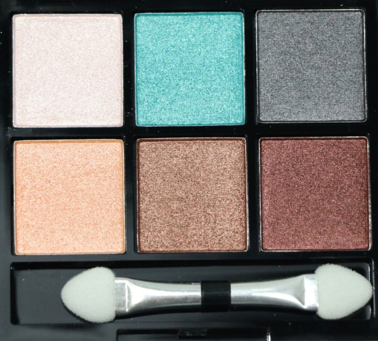 BH Cosmetics Foil Eyes To Go Eyeshadow Palette Review, Swatches Closeup