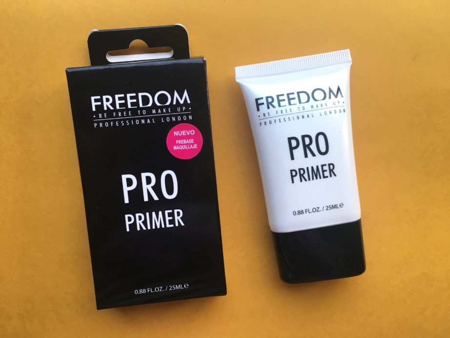 Freedom Pro Makeup Primer Review, Swatches MBF