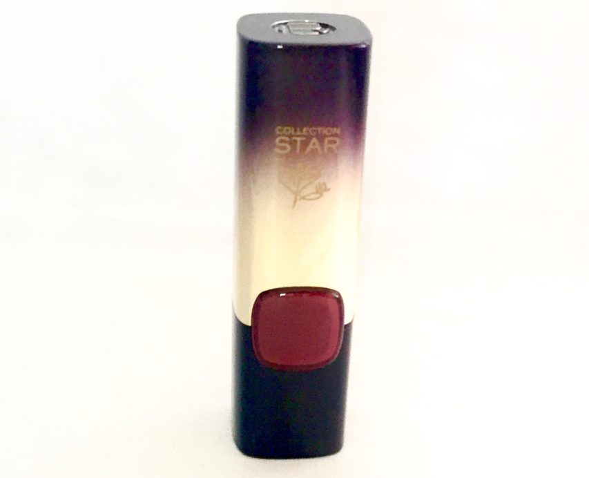 L’Oreal Color Riche Gold Obsession Lipstick Mocha Gold by Eva Review, Swatches packaging