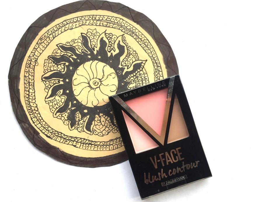 Maybelline V Face Blush Contour Pink Review, Swatches Makeup Beauty Blog