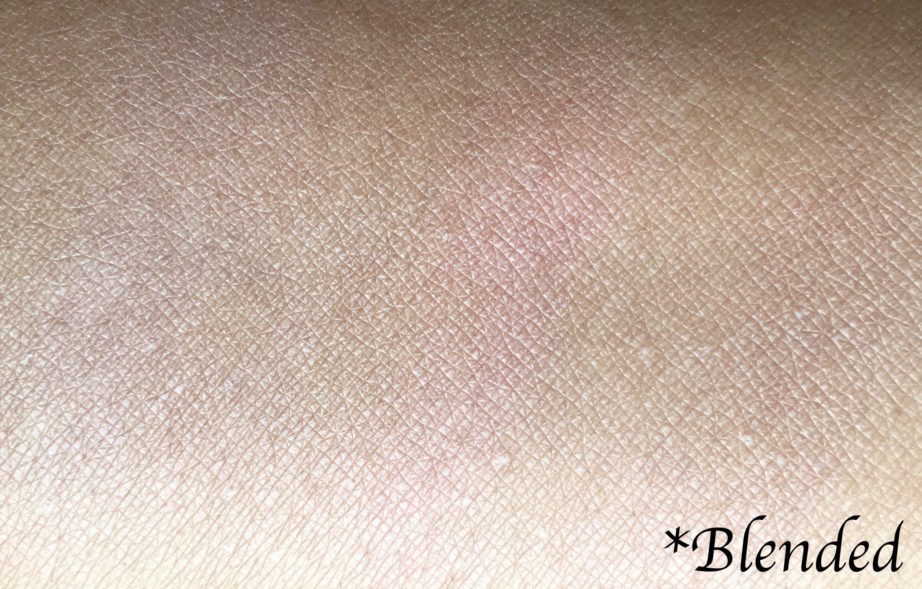 Maybelline V Face Blush Contour Pink Review, Swatches blended