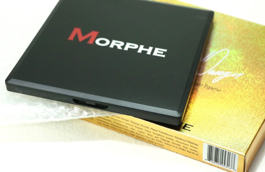 Morphe Deysi Danger Highlight Palette Review, Swatches packaging