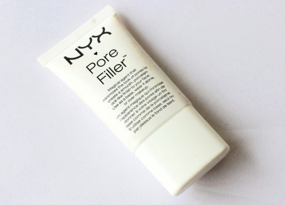 NYX Pore Filler Makeup Primer Review, Swatches front