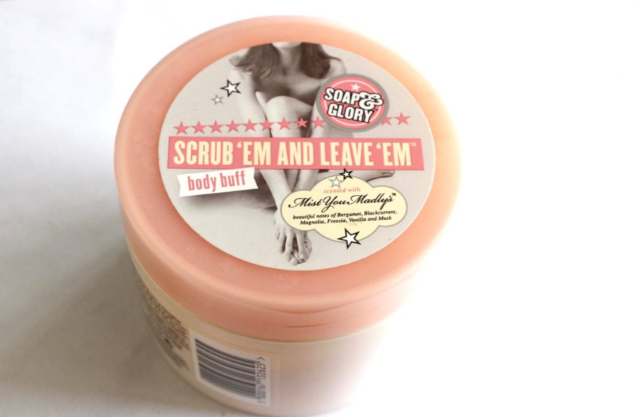 Soap & Glory Scrub 'Em and Leave 'Em Body Buff Exfoliator Review