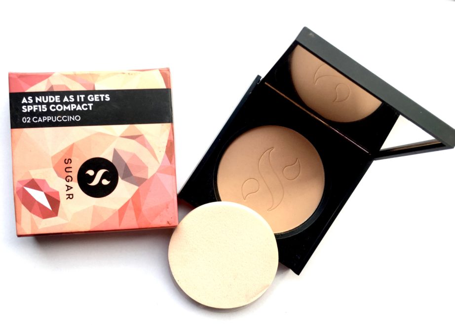 Sugar As Nude As It Gets SPF 15 Compact Review, Swatches