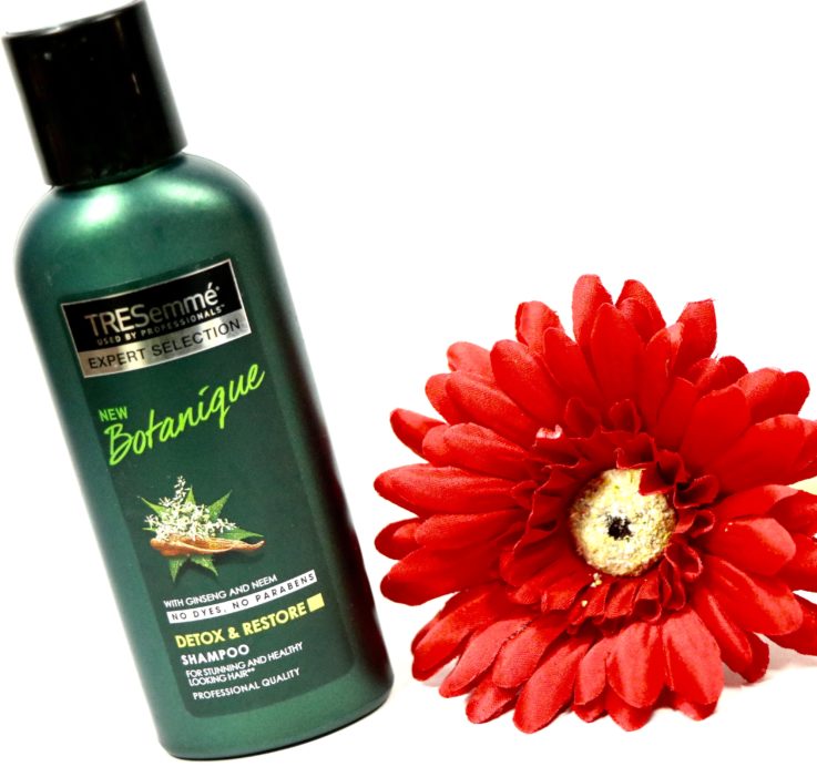 TRESemmé Botanique Detox & Restore Shampoo Review MBF Blog