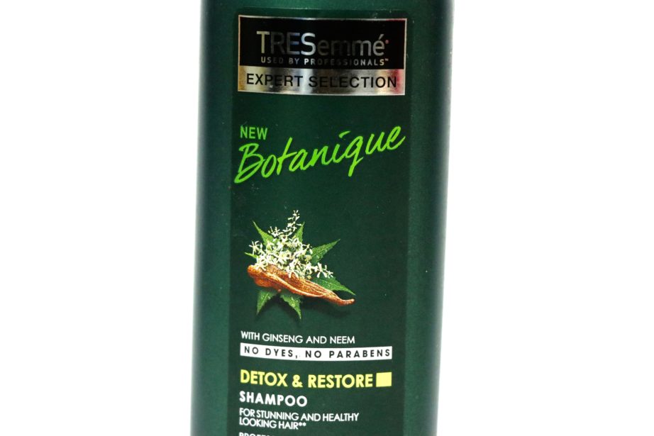 TRESemmé Botanique Detox & Restore Shampoo Review details