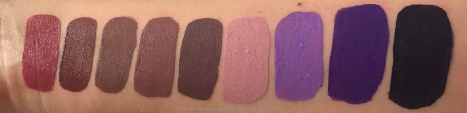 All Jeffree Star Velour Liquid Lipsticks Shades Review, Swatches Doll Parts, Androgyny, Deceased, Sagittarius, Scorpio, Virginity, Blow Pony, I'm Royalty, Abused MBF