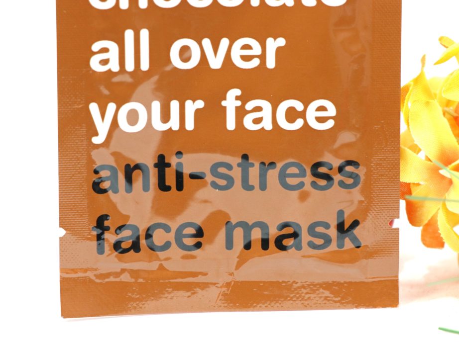 Anatomicals Look You’ve Got Chocolate Face Anti-Stress Face Mask Review