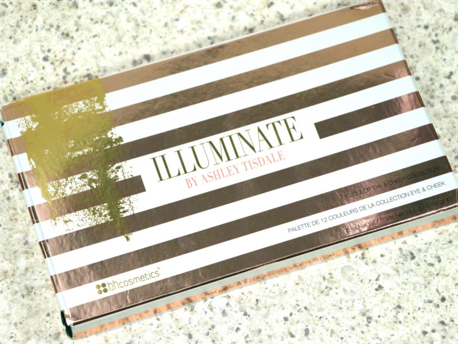 BH Cosmetics Illuminate Ashley Tisdale Night Goddess Palette Review, Swatches front