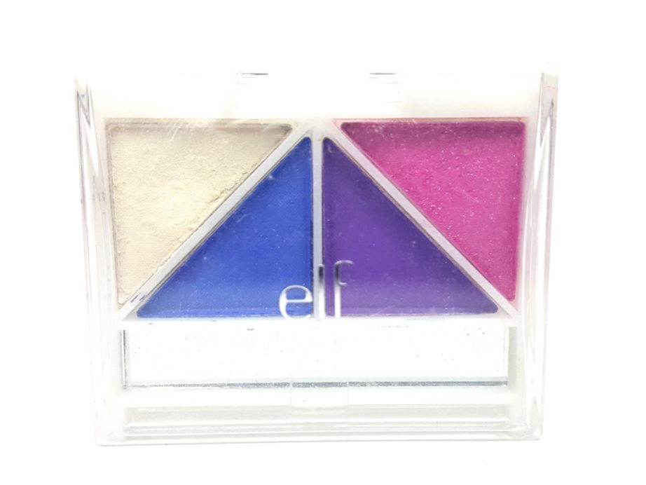 ELF Punk Funk Brightening Eye Shadow Quad Review, Swatches front