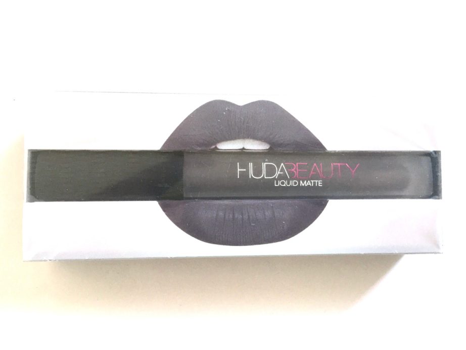Huda Beauty Liquid Matte Lipstick Silver Fox Review, Swatches
