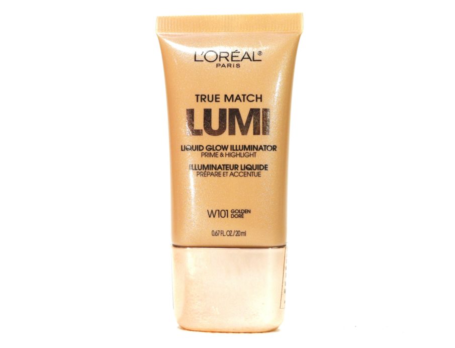L'Oreal True Match Lumi Liquid Glow Illuminator Highlighter Review, Swatches front