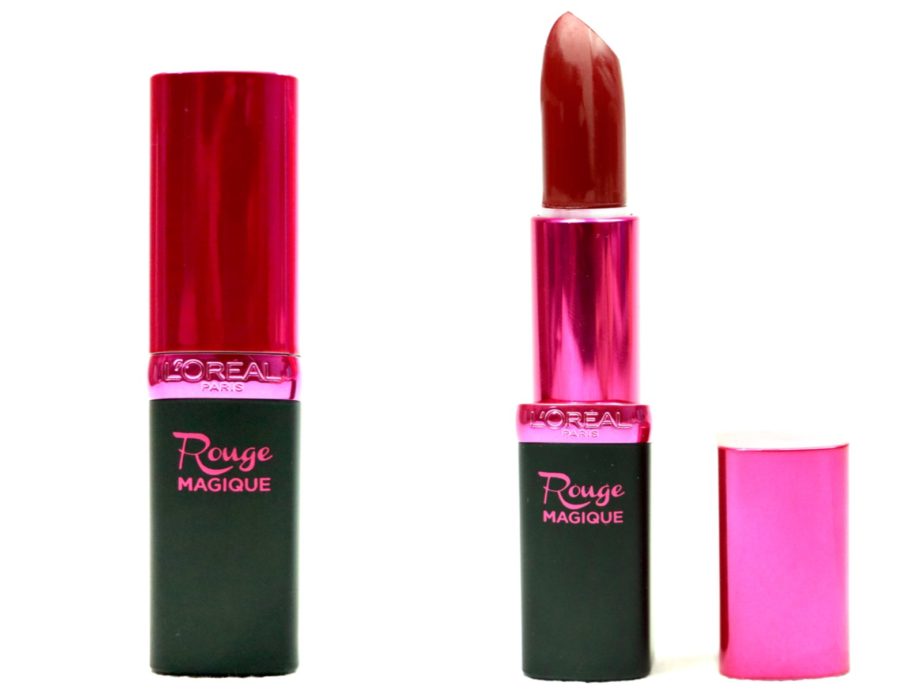 L’Oreal Paris Rouge Magique Lipstick Royal Velouté 909 Review, Swatches MBF Blog