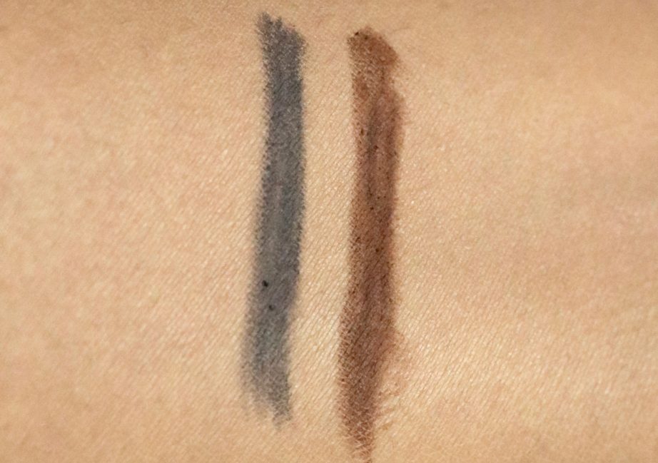 Maybelline Fashion Brow Cream Pencil Brown & Dark Gray Review, Swatches on MBF