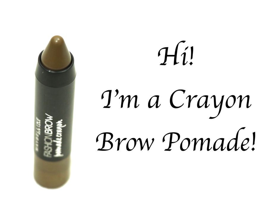 Maybelline Fashion Brow Pomade Crayon Review, Swatches MBF Blog