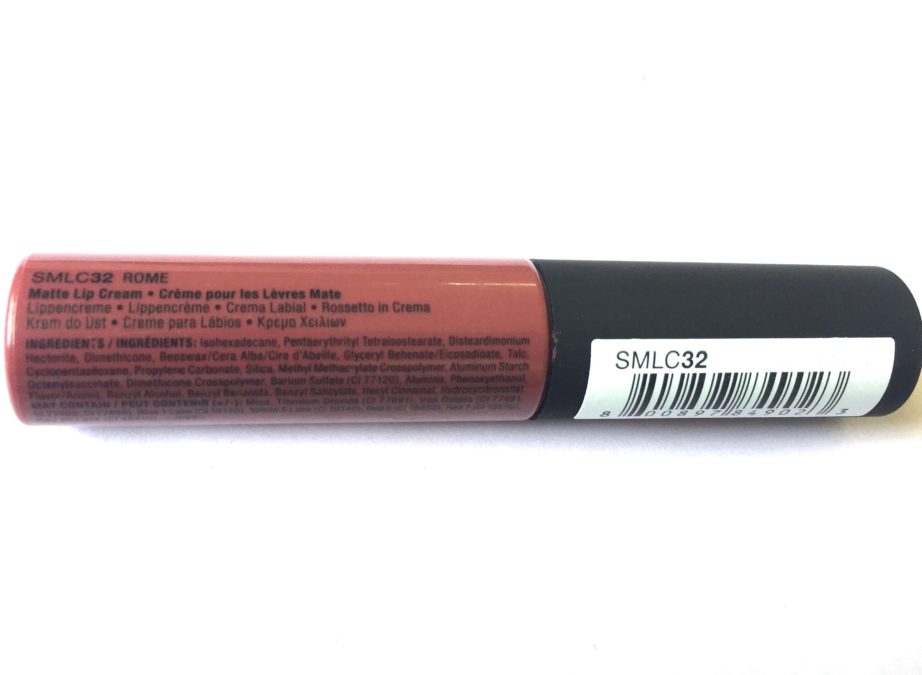 NYX Rome Soft Matte Lip Cream Review, Swatches Ingredients