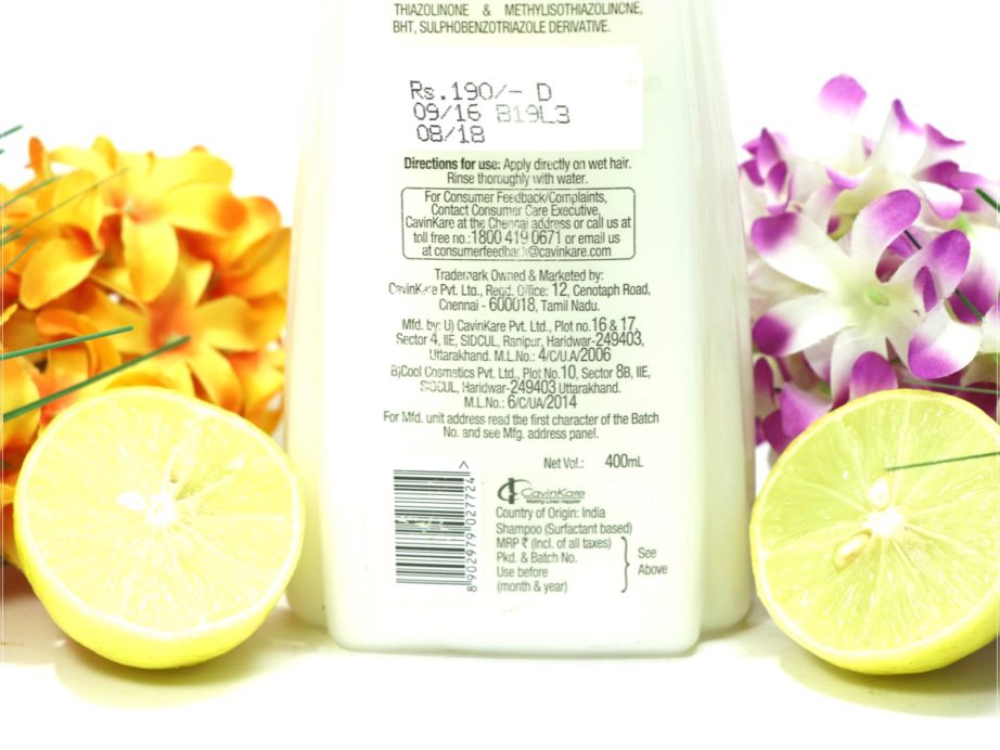 Nyle Naturals Anti Dandruff Shampoo Review closeup