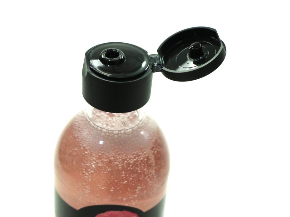 The Body Shop British Rose Shower Gel Review cap open