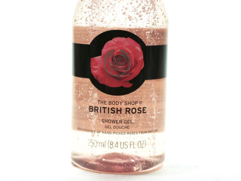 The Body Shop British Rose Shower Gel Review front