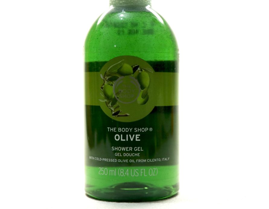 The Body Shop Olive Shower Gel Review front