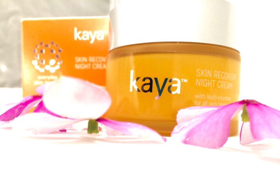 Kaya Skin Recovery Night Cream Review MBF Blog