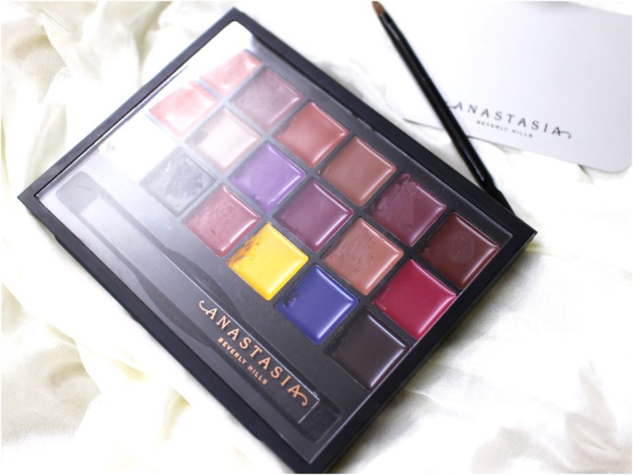 Anastasia Beverly Hills Lip Palette Review, Swatch