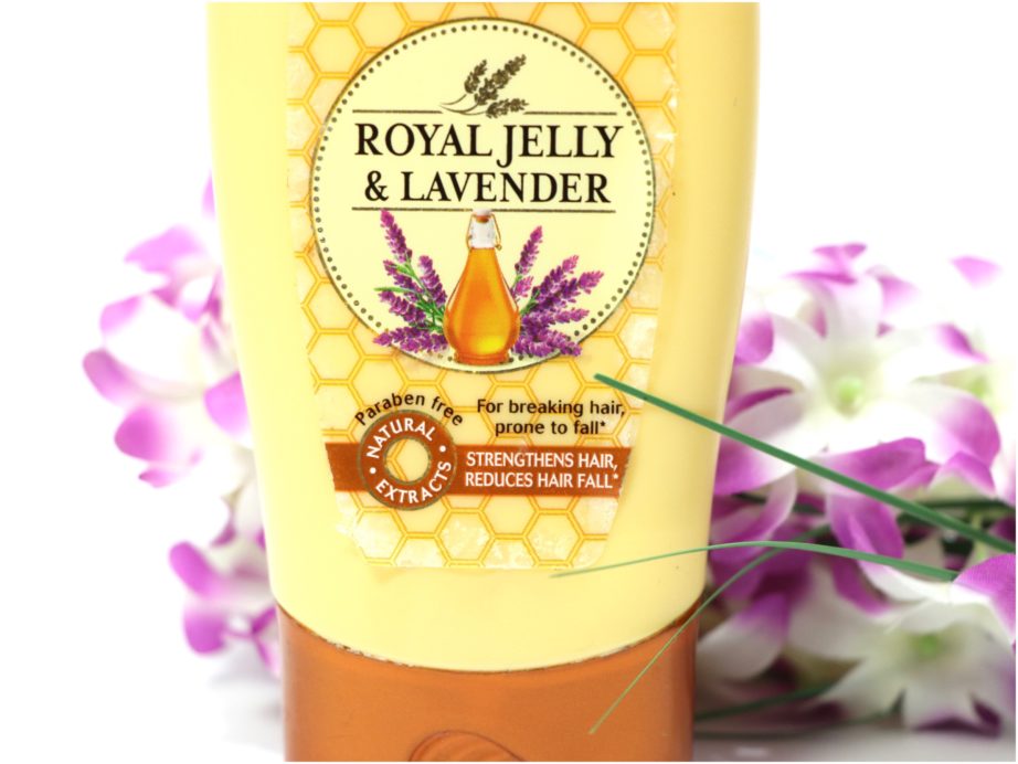 Garnier Ultra Blends Royal Jelly & Lavender Conditioner Review MBF Blog