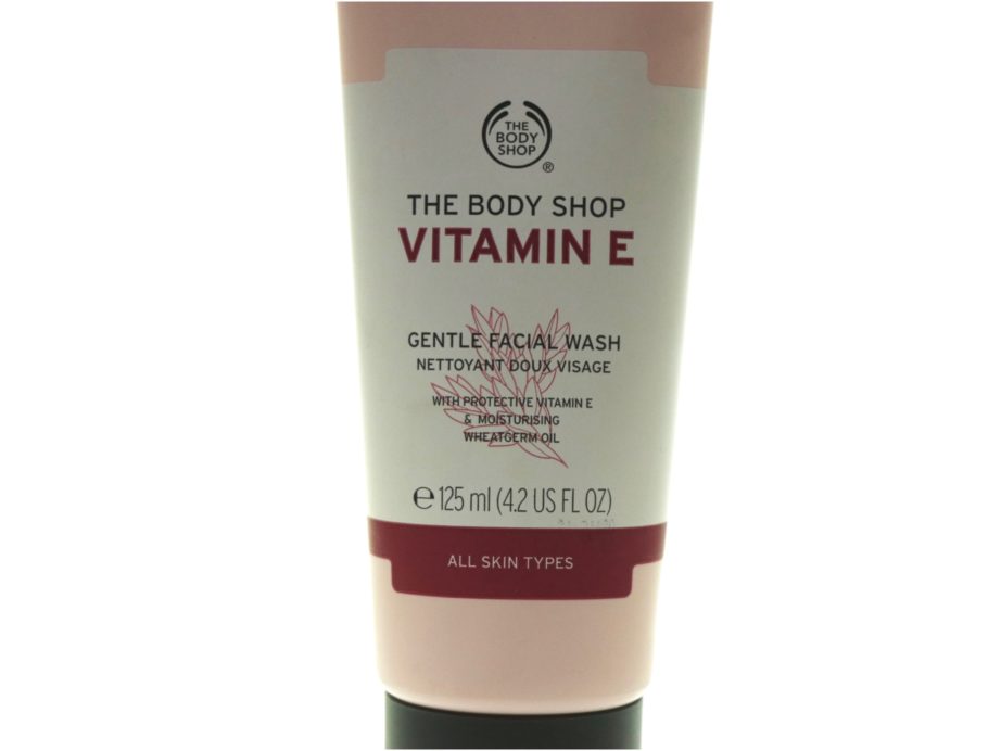 The Body Shop Vitamin E Gentle Facial Wash Review MBF