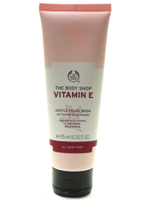 The Body Shop Vitamin E Gentle Facial Wash Review MBF Blog