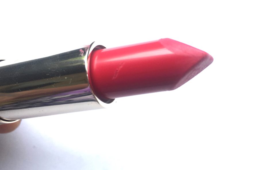 Estée Lauder Pure Color Love Lipstick Shock & Awe 220 Review, Swatches focus