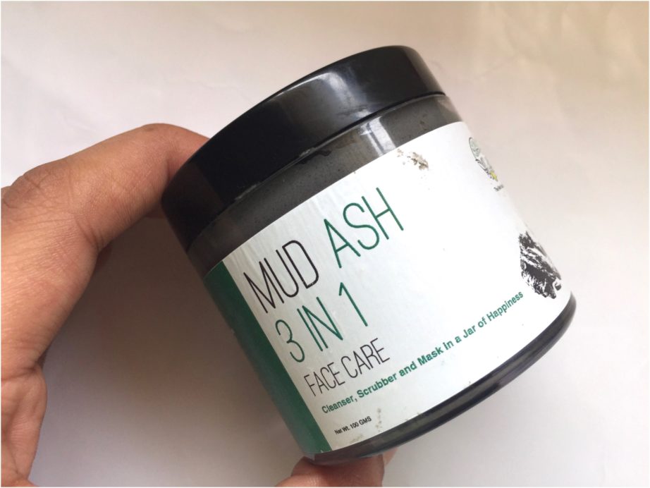 Greenberry Organics Mud Ash 3 In 1 Cleanser, Scrub & Mask Review front