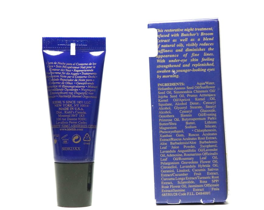 Kiehl's Midnight Recovery Eye Cream Review All Details
