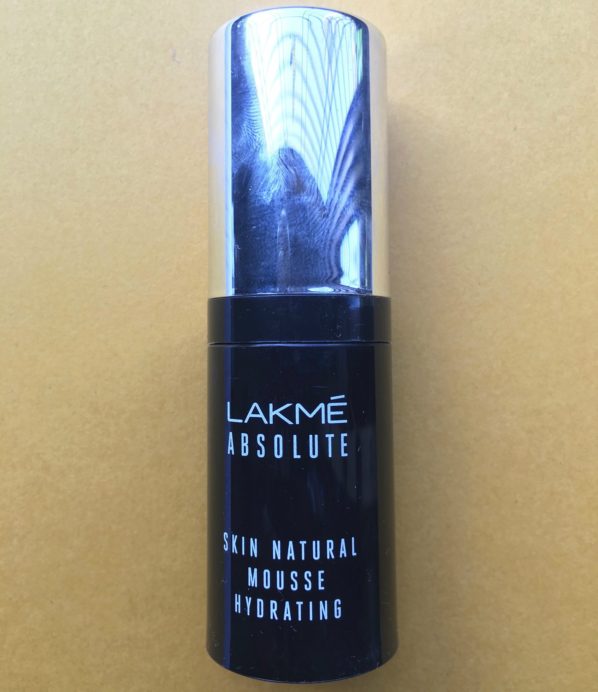Lakme Absolute Skin Natural Hydrating liquid Mousse Foundation Review, Swatches