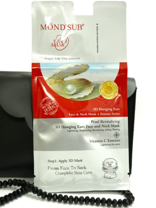Mond'Sub Pearl Revitalizing 3D Hanging Ears Face & Neck Mask