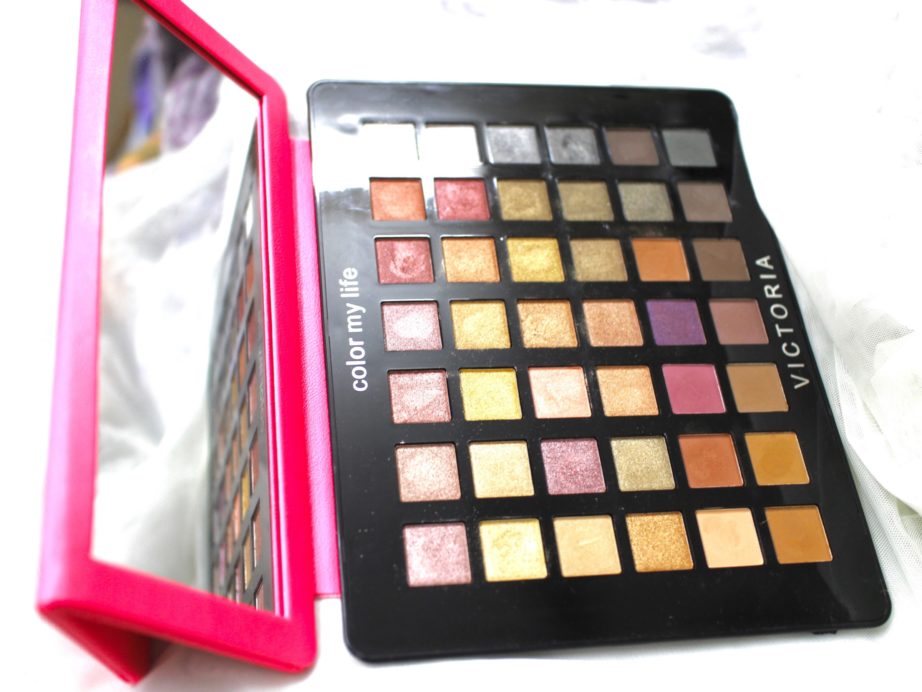 Victoria Note Eyeshadow Palette Review, Swatches, EOTD MBF Blog
