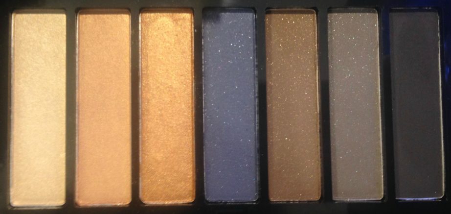 Colorbar Smokey Eyeshadow Palette Review, Swatches 1