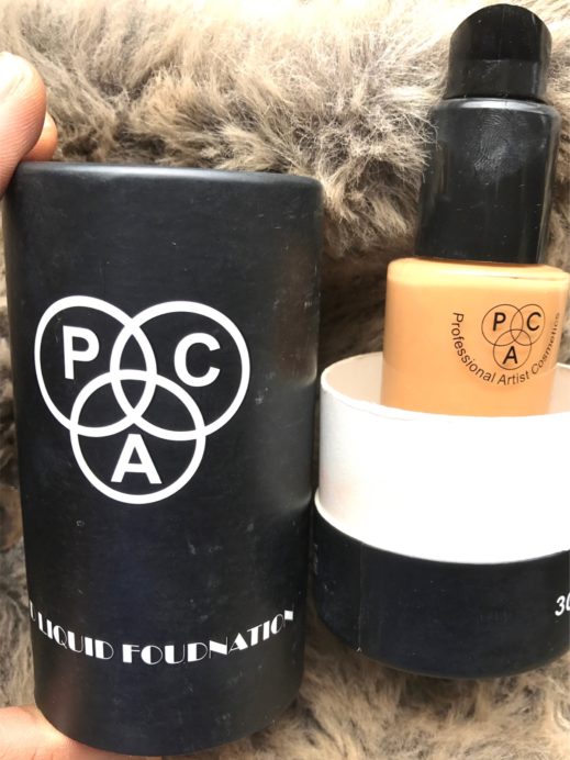 PAC HD Liquid Foundation Review, Swatches blog