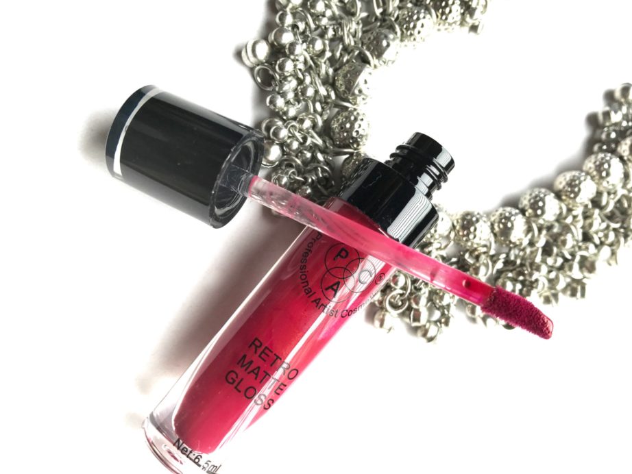 PAC Retro Matte Lipstick Gloss Shade 19 Review, Swatches